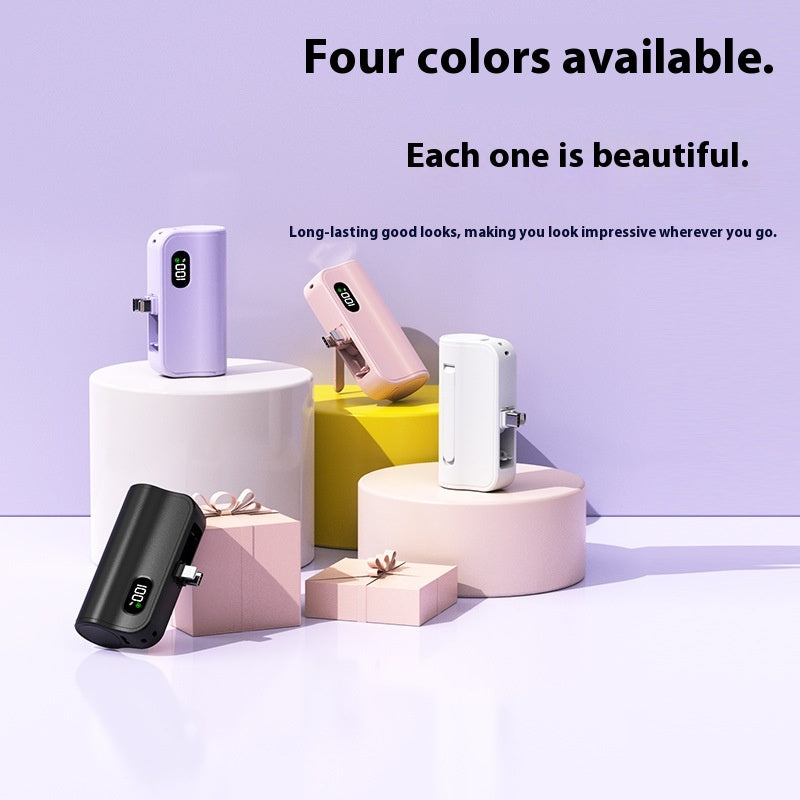 Pocket Mini Capsule Power Bank 3c Certification 5000 MA